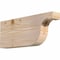 Ekena Millwork Del Monte Smooth Rafter Tail, Douglas Fir, 3 1/2"W x 10"H x 24"L RFT04X10X24DEL00SDF - alternate 1